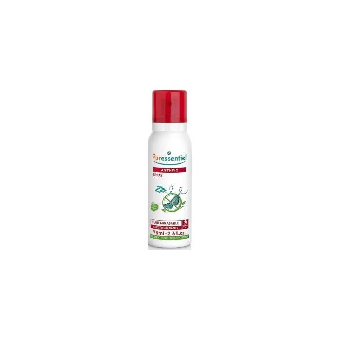 PURESSENTIEL Spray Antipiojos Repelente efecto protector y calmante 75 ml