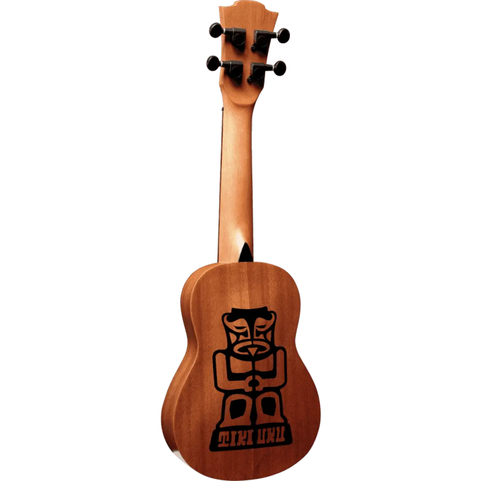 LAG Tiki Uku Baby Soprano Electro-Acustico Slim Arch Back Ukelele 3