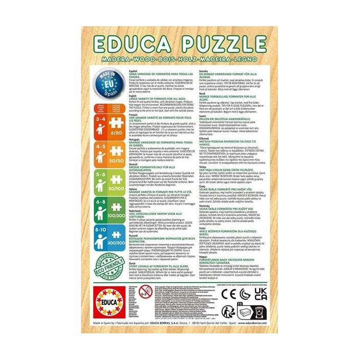 Educa Puzzle de Madera 2x25 Piezas Bluey 6