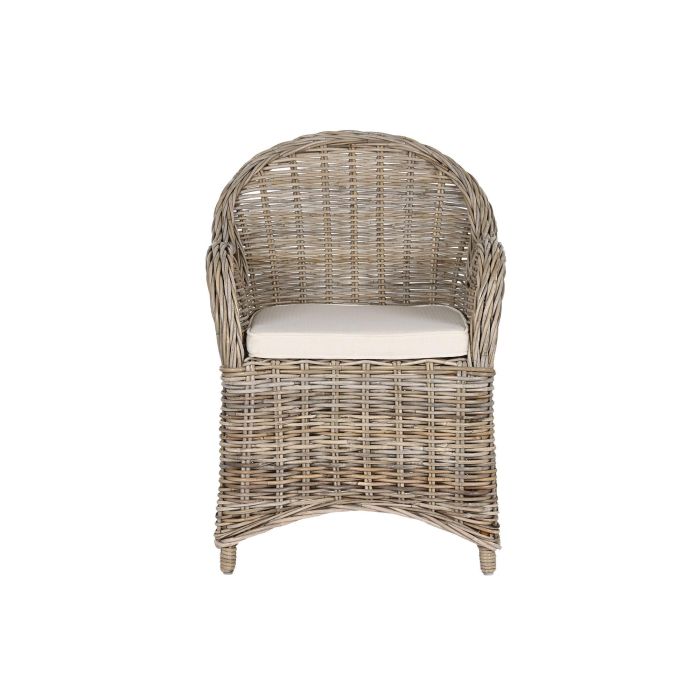 Sillon Item Home DKD Home Decor Gris Claro Crudo 70 x 88 x 62 cm 1 Sillon Item Home DKD Home Decor Gris Claro Crudo 70 x 88 x 62 cm 1