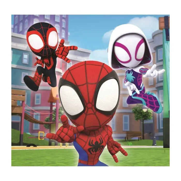 Clementoni Puzzles 3x48 Piezas Spidey y sus extraordinarios amigos CLE1695894154397 1