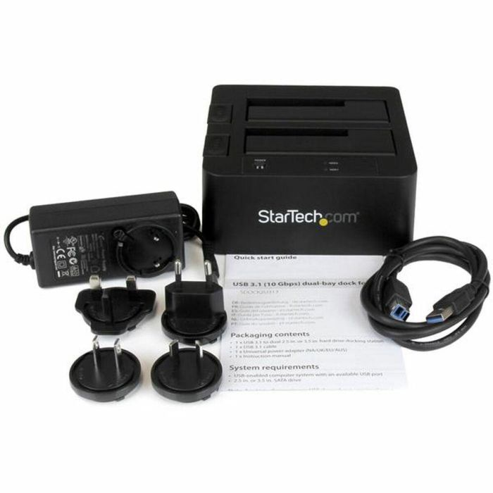 Base Startech SDOCK2U313 Disco Duro 3 Base Startech SDOCK2U313 Disco Duro 3