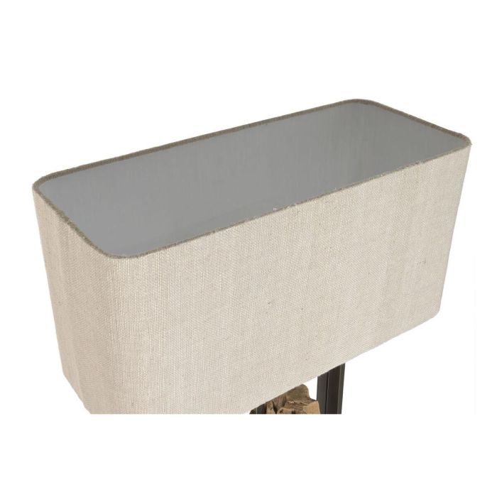 Lámpara de Pie Home ESPRIT Negro Beige Natural 220 V 60 X 25 X 192 CM 6 Lámpara de Pie Home ESPRIT Negro Beige Natural 220 V 60 X 25 X 192 CM 6