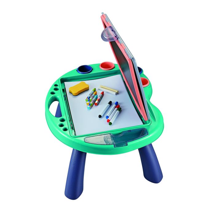 Tachan Pizarra Infantil XL 2 en 1 Magnética y de Tiza con Accesorios para Niños 1