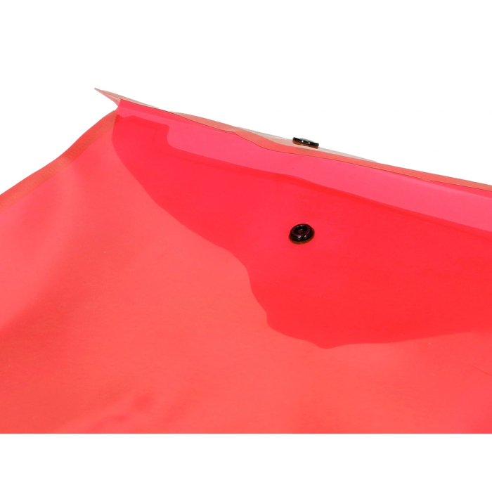 Liderpapel 34040 Carpeta Dossier con Broche, Polipropileno, Rojo Transparente, DIN A4, Capacidad 50 Hojas 4
