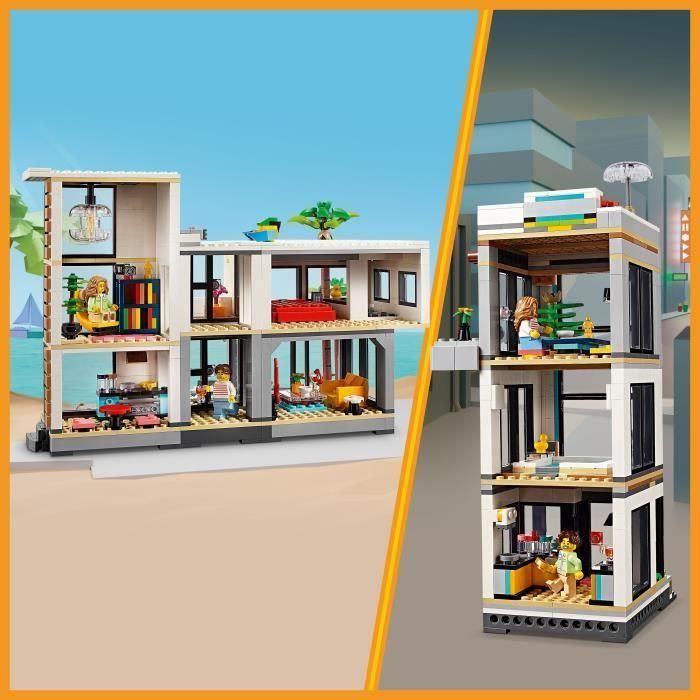LEGO Creator 31153 The Modern House: transfórmate en un edificio o chalet de 3 plantas 3 LEGO Creator 31153 The Modern House: transfórmate en un edificio o chalet de 3 plantas 3
