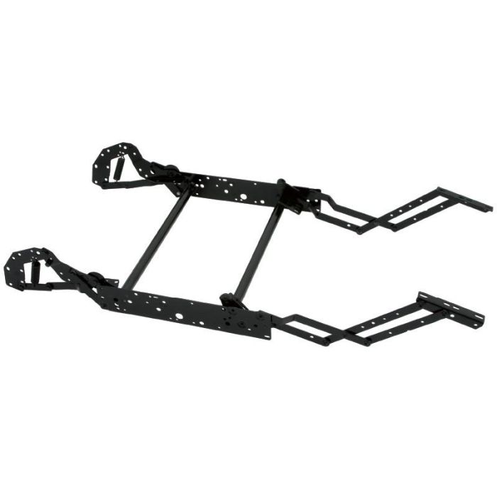 Stawett 97850 Mecanismo Relax Manual Básico para Sillón Reclinable, 3 Posiciones, Estructura Madera, Carga 120kg, Negro RAL9005