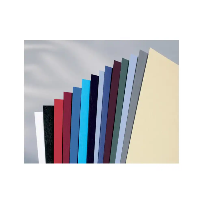 Gbc Tapas Encuadernacion Carton Antelope S Mil Din A4 250 Gr Color Azul Claro Pack 100 Unidades 1