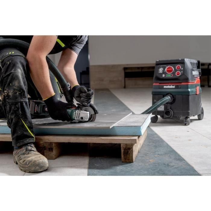 Juego de amoladora angular a batería - METABO - W 18 L 9-125 Quick - 18 V - MetaBOX 165 L 3 Juego de amoladora angular a batería - METABO - W 18 L 9-125 Quick - 18 V - MetaBOX 165 L 3