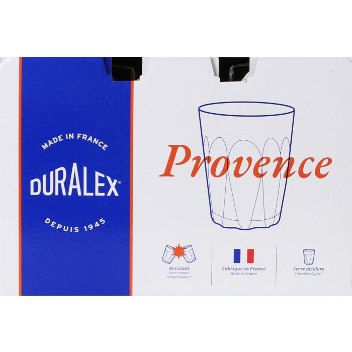 Duralex Set 6 Vasos Transparente 13 cl Colección Provence (12 Cajas) 3