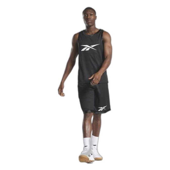 Camiseta de baloncesto Reebok Basketball Mesh Negro 36 2/3