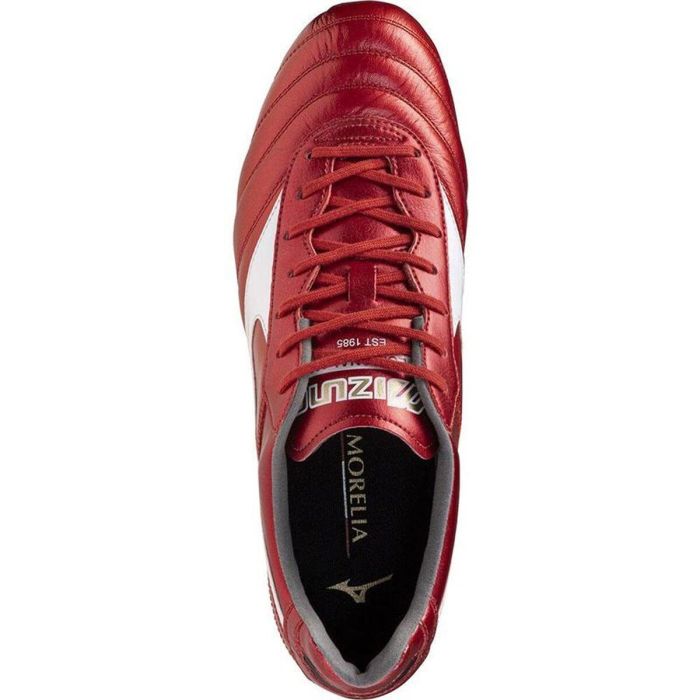 Botas de Fútbol para Adultos Mizuno Morelia II Elite Rojo Carmesí 44 2 Botas de Fútbol para Adultos Mizuno Morelia II Elite Rojo Carmesí 44 2