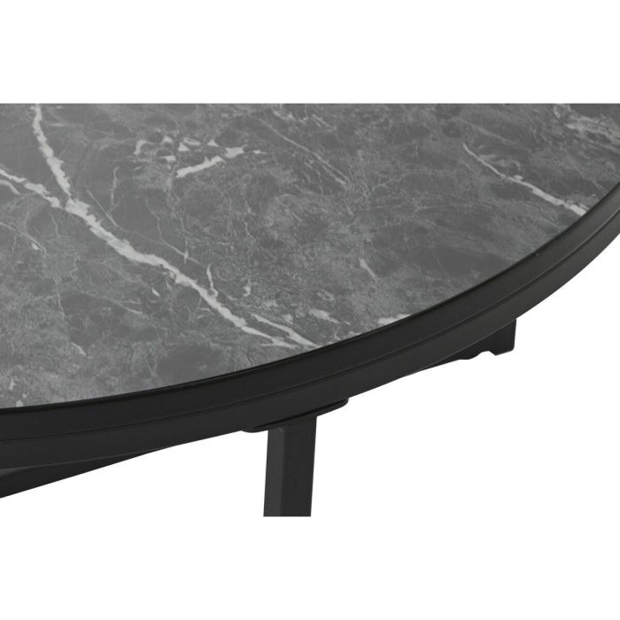 Mesa Centro Moderno DKD Home Decor Negro 80 x 35 x 80 cm 1 Mesa Centro Moderno DKD Home Decor Negro 80 x 35 x 80 cm 1