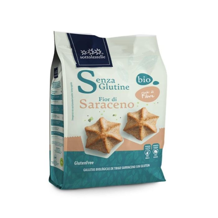 SOTTOLESTELLE Galleta de Trigo Sarraceno Bio Sin Gluten 250g Vegana
