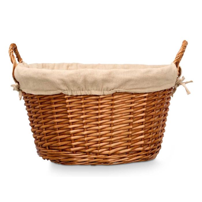Cesto Asas Mimbre Redondo Kipit 51X28CM (12 Unidades) 2 Cesto Asas Mimbre Redondo Kipit 51X28CM (12 Unidades) 2