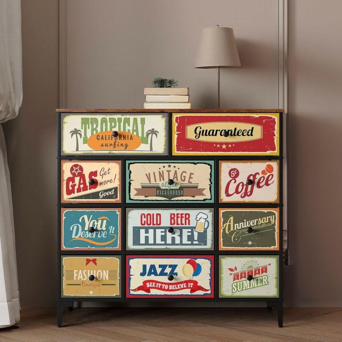 Cómoda Max Home Vintage 103 x 98 x 30 cm 5 Cómoda Max Home Vintage 103 x 98 x 30 cm 5
