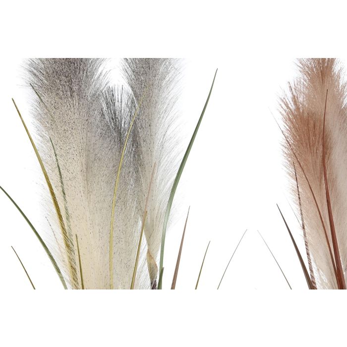 DKD Home Decor Planta Naranja Gris 15 x 106 x 15 cm (2 Unidades) 1