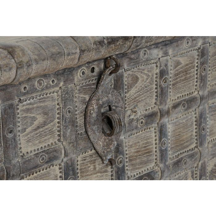 DKD Home Decor Arcón Item Home de Teca Natural 118x66x87 cm - Colección Unique/Antique Pieza Única 9 DKD Home Decor Arcón Item Home de Teca Natural 118x66x87 cm - Colección Unique/Antique Pieza Única 9