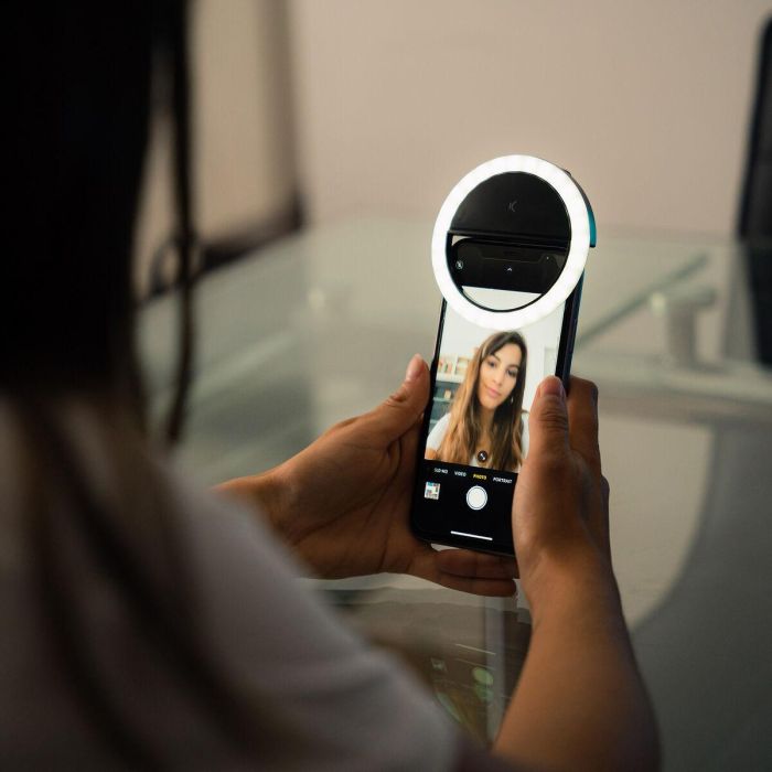 Aro de Luz para Selfie Recargable KSIX TP-8427542116006_BXYOUTBMINI_Vendor 3W 11 Aro de Luz para Selfie Recargable KSIX TP-8427542116006_BXYOUTBMINI_Vendor 3W 11