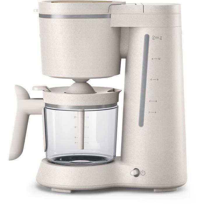 Cafetera de filtro - PHILIPS - HD5120/00 - 1,2 L - Blanco mate - Ecológica 3 Cafetera de filtro - PHILIPS - HD5120/00 - 1,2 L - Blanco mate - Ecológica 3