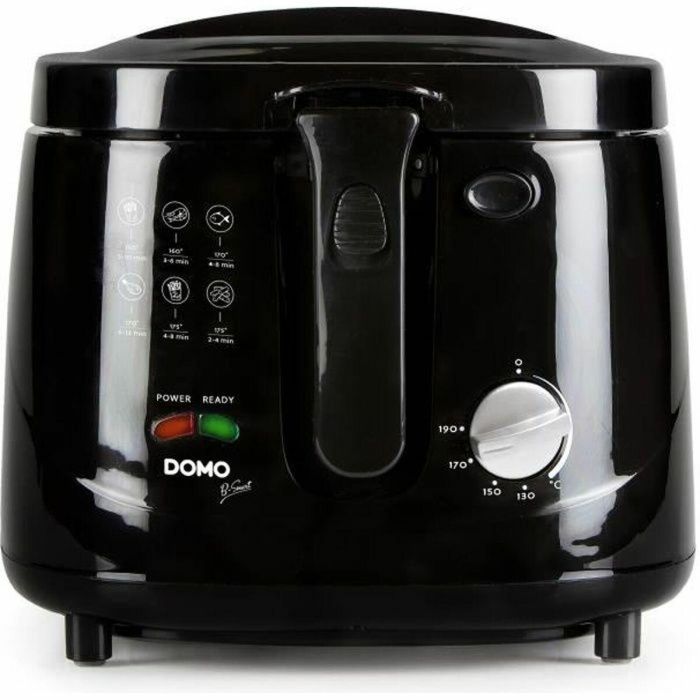 Domo DO461FR Freidora Eléctrica - 2.5L, 1800W, Cool Touch, Termostato Ajustable, Negro 3
