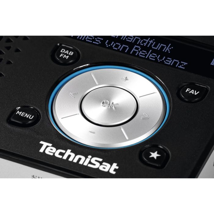 TechniSat 1 ASA DigitRadio Radio Digital Portátil Negro/Plata