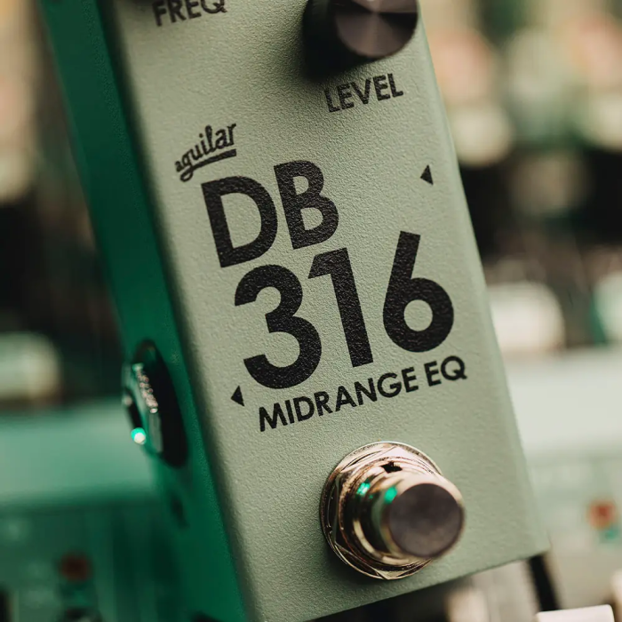 Aguilar DB316 Pedal de Ecualización Midrange para Bajo 3