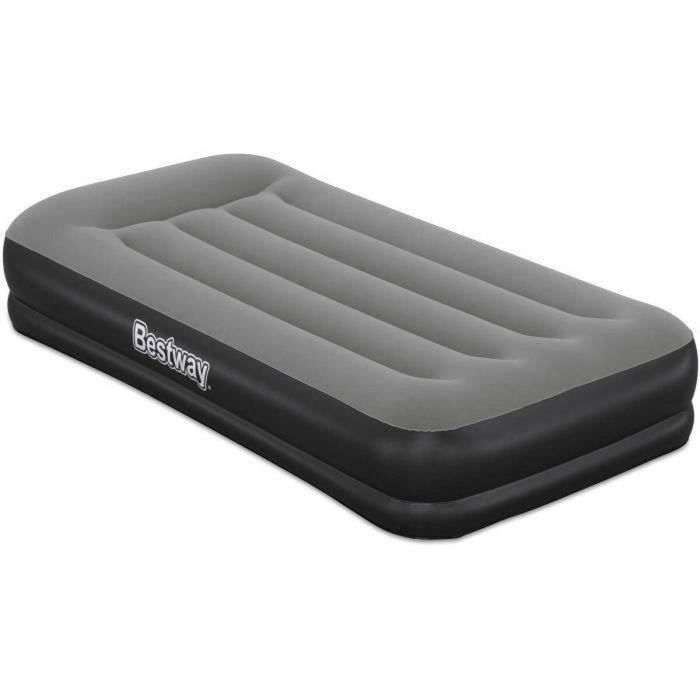 Bestway Colchón Hinchable 671BT Tritech Twin para 1 Persona con Bomba USB Integrada, 1.91 m x 97 cm x 36 cm