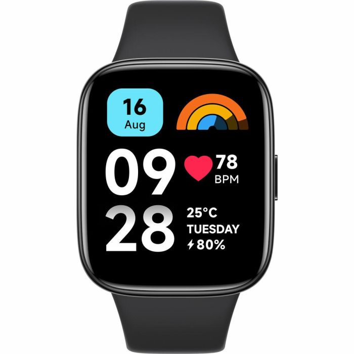 Smartwatch Xiaomi Redmi Watch 3 Active 46 mm Negro 1,83" Smartwatch Xiaomi Redmi Watch 3 Active 46 mm Negro 1,83"