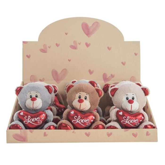Creaciones Llopis Peluche Osito Corazón 16 cm 1