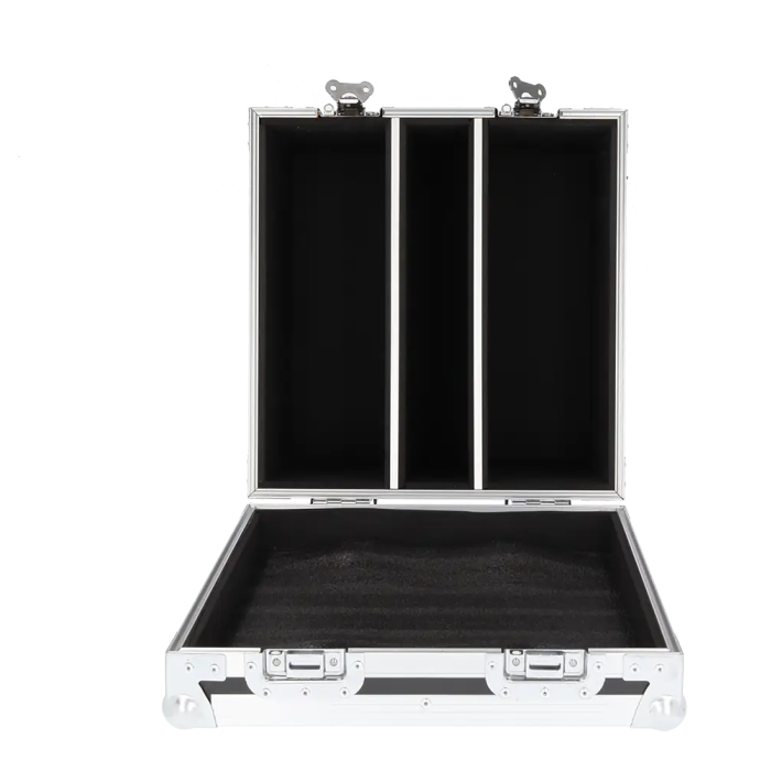 Algamlight Flight Case para 2 Blinder FL600V-IP CW WWA con Ruedas y Compartimento 3