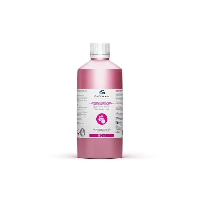 Kimipharma Solución Rosa de Clorhexidina 4% 150 ml