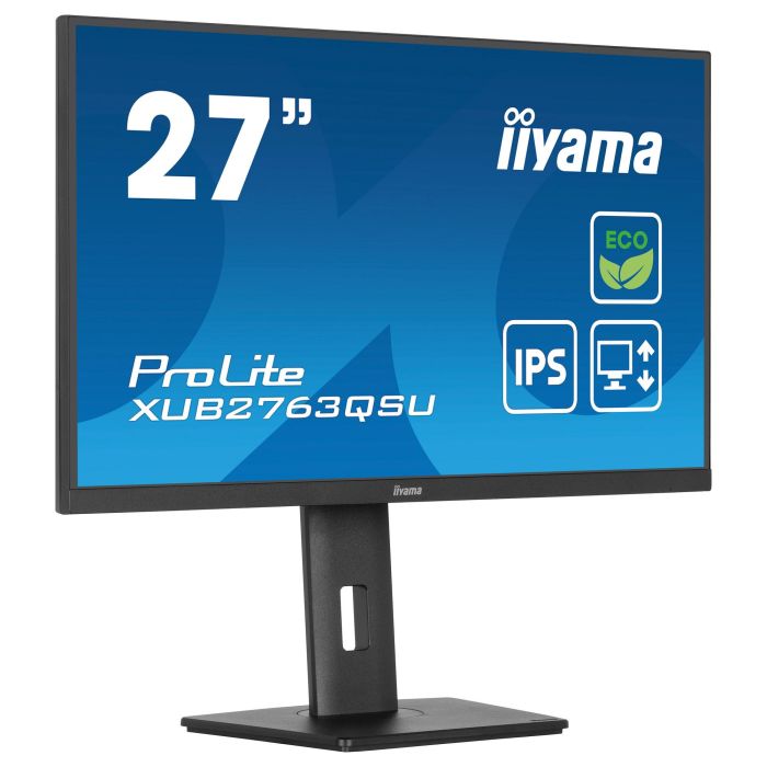 iiyama ProLite XUB2763QSU-B1 Monitor 27" QHD 1440p IPS 100Hz 2ms Negro 11 iiyama ProLite XUB2763QSU-B1 Monitor 27" QHD 1440p IPS 100Hz 2ms Negro 11