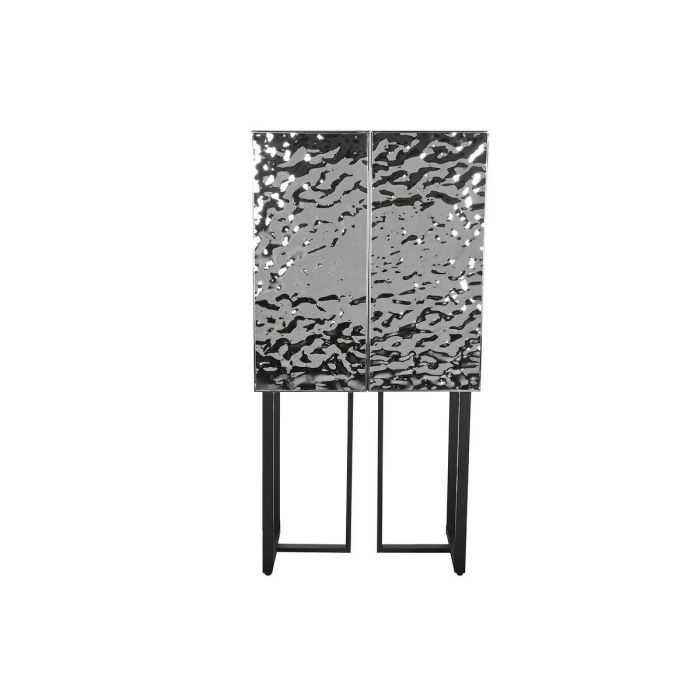 Aparador Home ESPRIT Plateado Metal Acero 80 x 41 x 160 cm 1 Aparador Home ESPRIT Plateado Metal Acero 80 x 41 x 160 cm 1