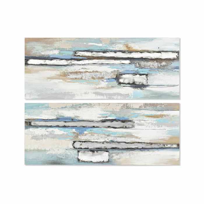 Cuadro DKD Home Decor 150 x 3 x 60 cm Abstracto Moderno (2 Unidades)