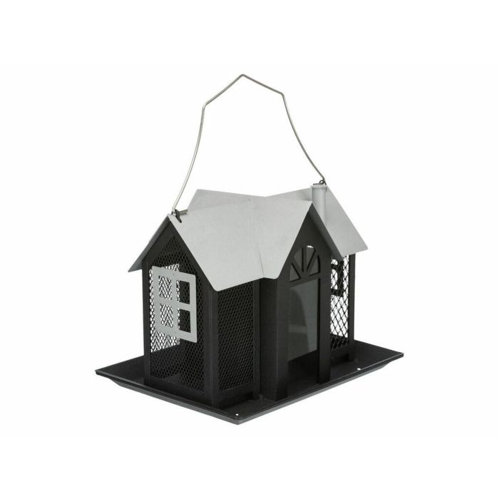 Comedero para Pájaros Trixie Negro 2 L 26 x 19 x 19 cm 16 Comedero para Pájaros Trixie Negro 2 L 26 x 19 x 19 cm 16