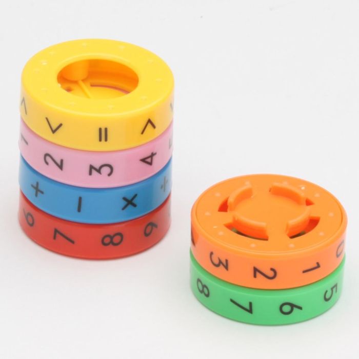 Jeux 2 momes Rollo Matemático Desmontable para Aprender Sumas, Restas, Multiplicaciones y Divisiones, Juguete Educativo para Mayores de 5 Años 3