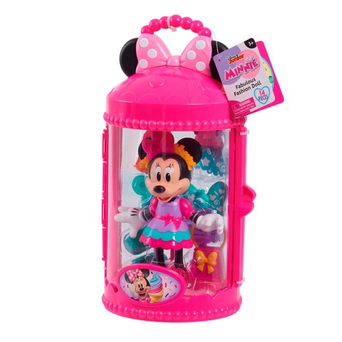 Muñeca Fashion Minnie Mouse (Maletín Rosa) 89992 Just Play 3