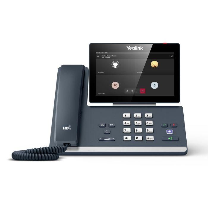 Yealink MP58 Microsoft Teams Edition, 7", 1024 x 600px, 2 x RJ-45, PoE, Wi-Fi, Bluetooth, 2 x USB A, 2 x RJ-9, Android 9.0 7 Yealink MP58 Microsoft Teams Edition, 7", 1024 x 600px, 2 x RJ-45, PoE, Wi-Fi, Bluetooth, 2 x USB A, 2 x RJ-9, Android 9.0 7
