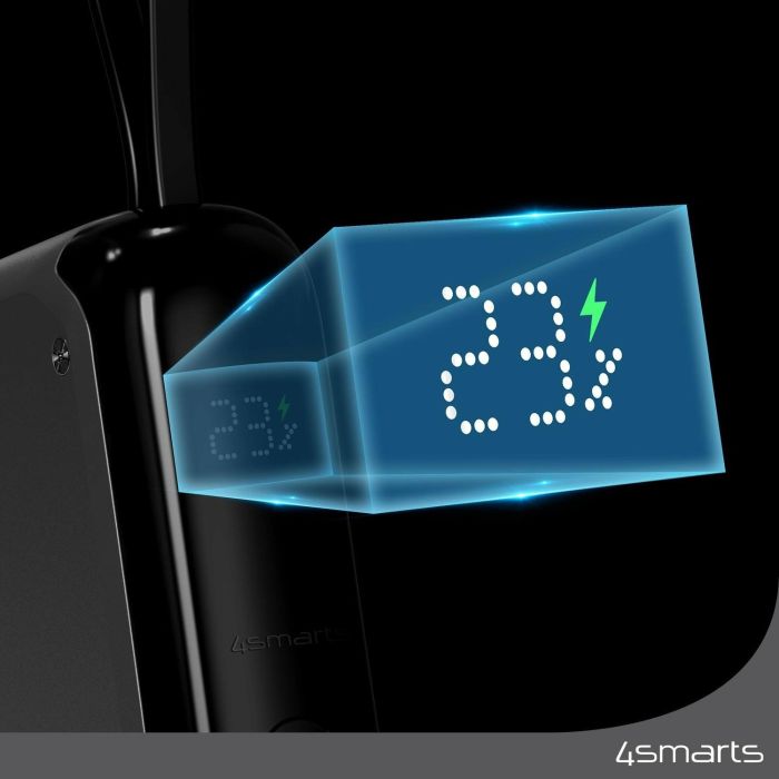 4smarts 540699 Powerbank Pocket con Cable USB-C, 10000mAh, 30W, Gris 4 4smarts 540699 Powerbank Pocket con Cable USB-C, 10000mAh, 30W, Gris 4