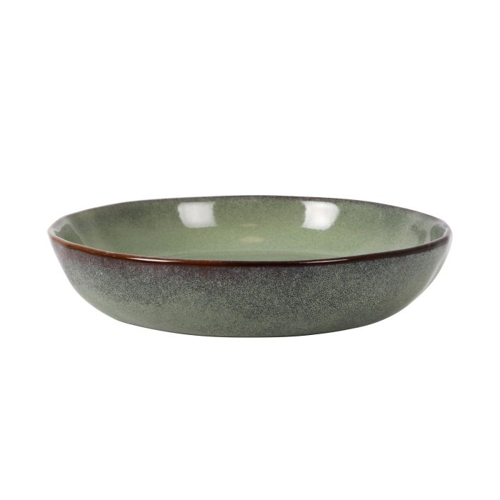 Plato Hondo Macarella Green 21 cm - Inde (18 Unidades) 2 Plato Hondo Macarella Green 21 cm - Inde (18 Unidades) 2