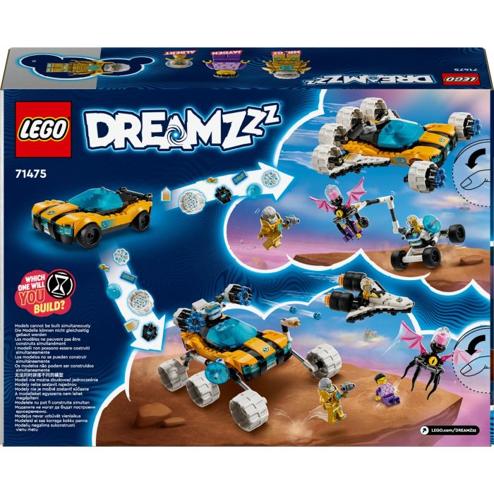 LEGO 71475 DREAMZzz Juguete Coche Espacial del Sr. Oz Set de Construcción 2 en 1 Transformable: Róver y Lanzadera 8 LEGO 71475 DREAMZzz Juguete Coche Espacial del Sr. Oz Set de Construcción 2 en 1 Transformable: Róver y Lanzadera 8