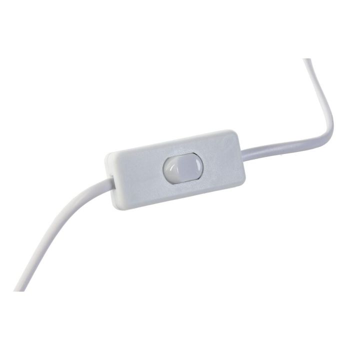 DKD Home Decor Lámpara de Sobremesa Tradicional Blanco Beige 20x43x20 cm E14 25W Metal Acrílico Tela - Pack 2 Unidades 2 DKD Home Decor Lámpara de Sobremesa Tradicional Blanco Beige 20x43x20 cm E14 25W Metal Acrílico Tela - Pack 2 Unidades 2