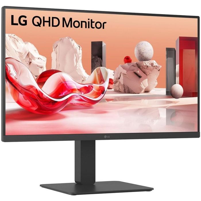 LG Monitor 27BA54QB-B 27" QHD 2560x1440 IPS HDR10 DP HDMI Pivot Antirreflectante Flicker Free Negr 1