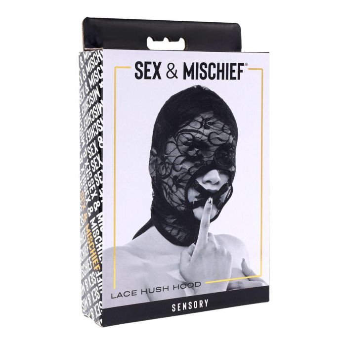 Máscara Sportsheets Sex and Mischief Negro 1 Máscara Sportsheets Sex and Mischief Negro 1