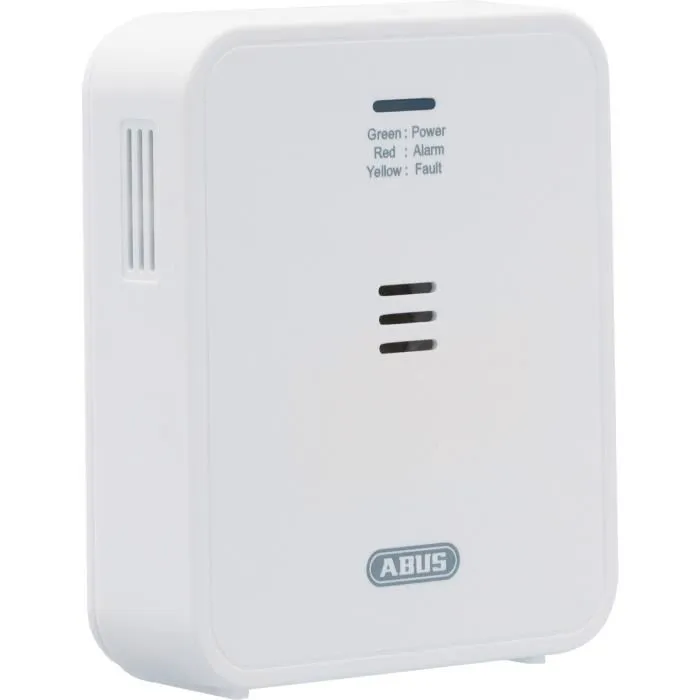 Abus COWM370 Detector de Humo Conectable Alarma 85 dB Protección 40 m² Batería Litio 10 Años 1