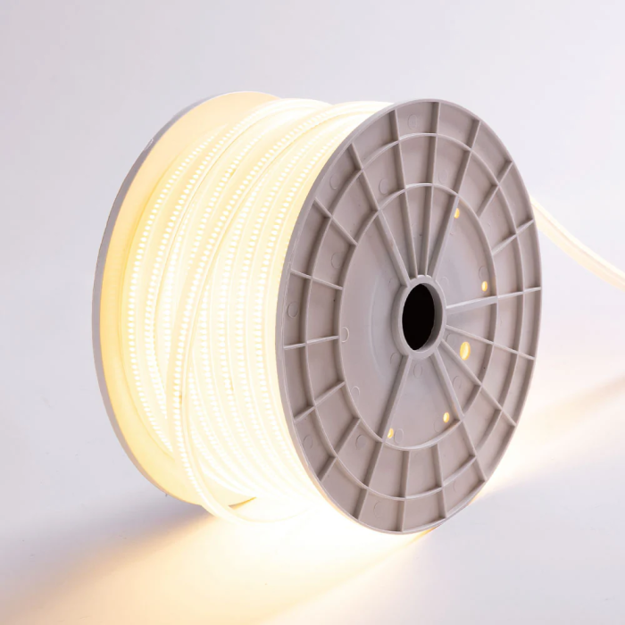 HO Tira LED COB 450W 34.200Lm CRI85 220VAC x 50M [HO-COB220-9W-WW] Blanco Cálido