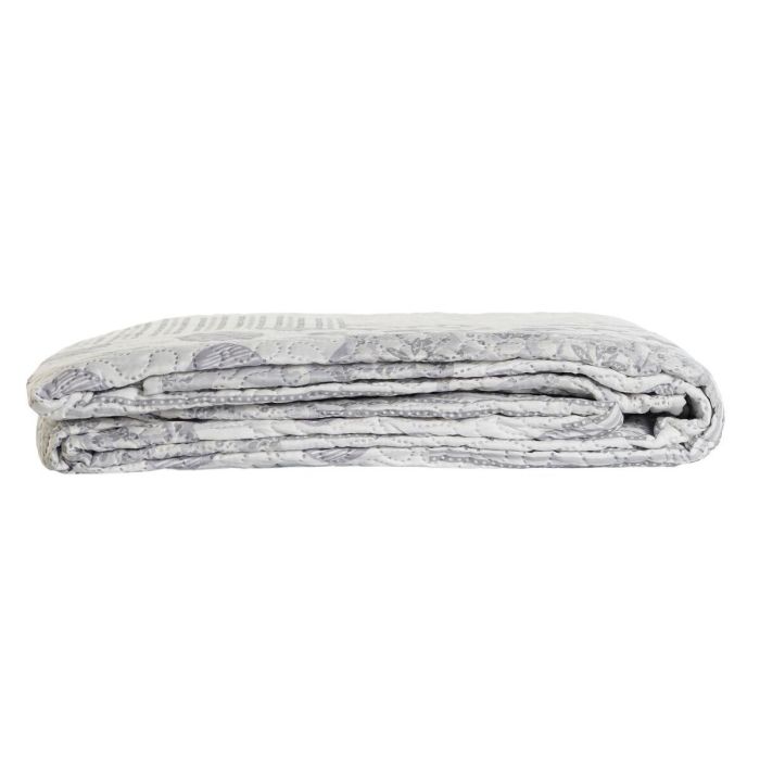 Colcha Cottage DKD Home Decor Beige Gris 260 x 1 x 180 cm 5 Colcha Cottage DKD Home Decor Beige Gris 260 x 1 x 180 cm 5