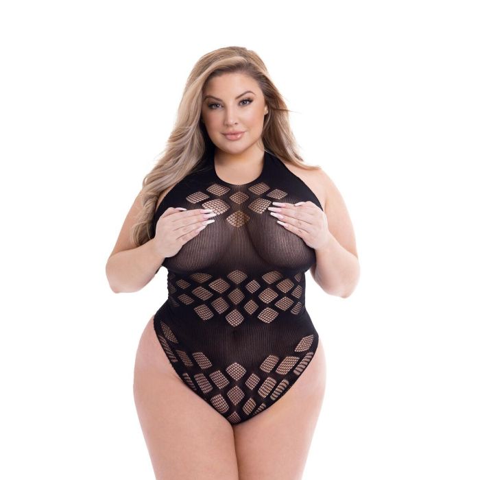 Body Baci Lingerie Negro Queen size