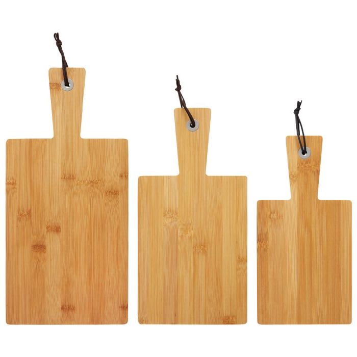 Day Juego de 3 Tablas de Cortar y Servir con Cuerda. Pequeña: 14.8x19.3x1.3 cm, Mediana: 33x17x1.3 cm, Grande: 39.8x19x1.3 cm 5